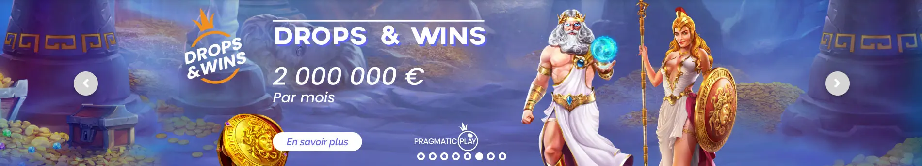 Drop and Wins PLAYCROCO CASINO