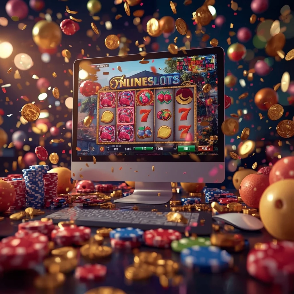slot machine sullo schermo PLAYCROCO CASINO