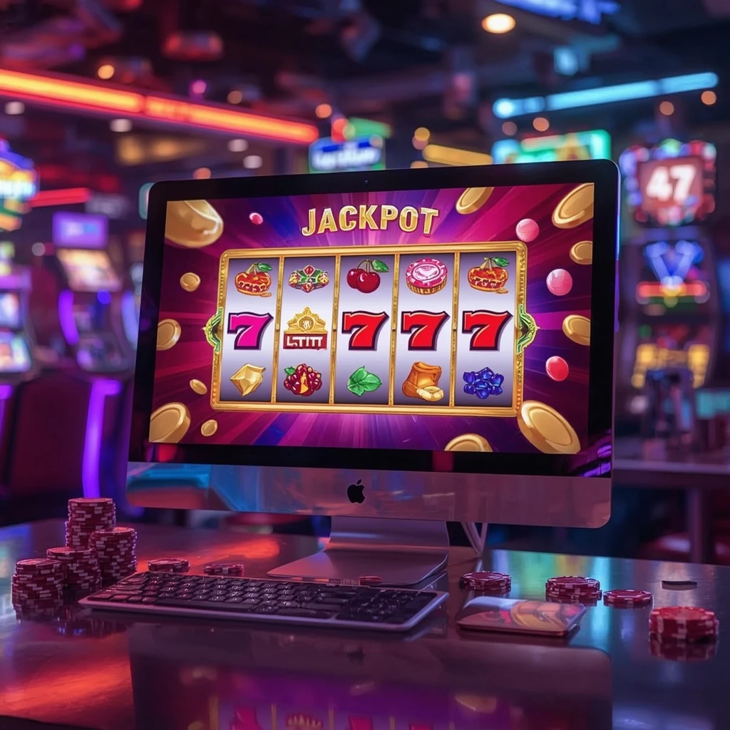 slot sul monitor PLAYCROCO CASINO